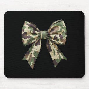 Camouflage Alte Camouflage Bow Camouflage Coquette Mousepad
