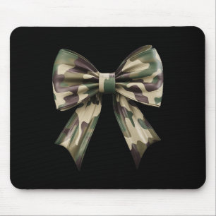 Camouflage Alte Camouflage Bow Camouflage Coquette Mousepad