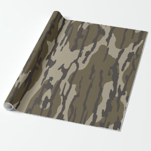 Camouflage am Boden Geschenkpapier