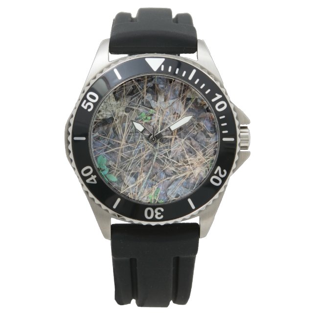 Camouflage Armbanduhr, JagdCamouflage Armbanduhr (Vorderseite)