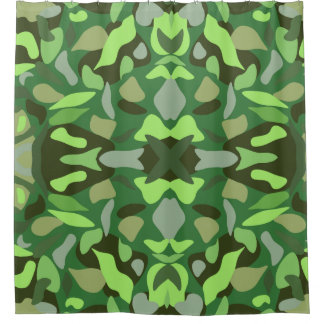 Camouflage Art Duschvorhang