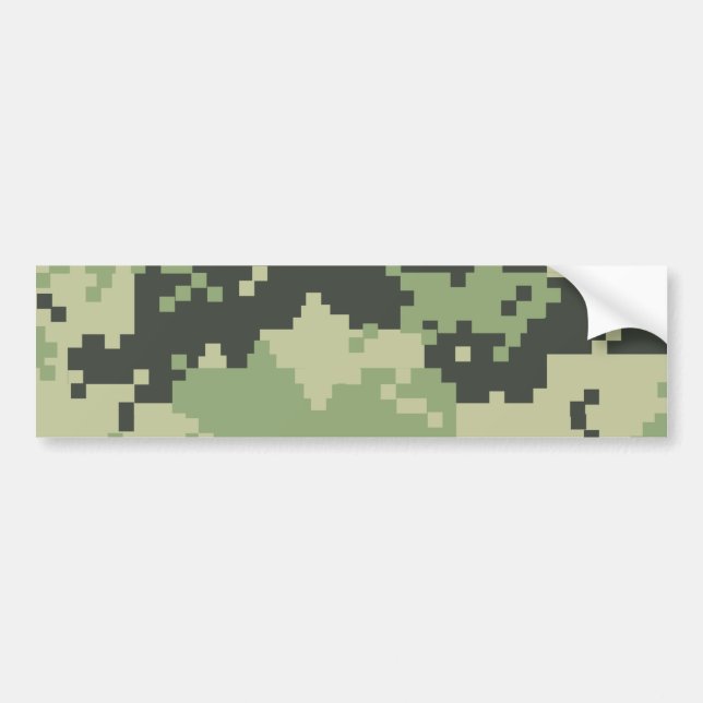 Camouflage Autoaufkleber (Vorne)