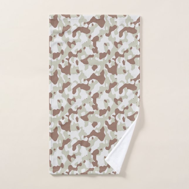 Camouflage Badezimmer Handtuch Set (Handtuch)