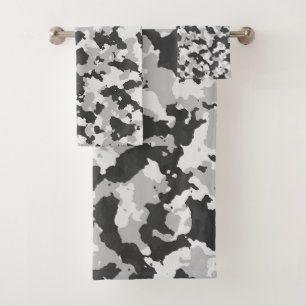 camouflage badhandtuch set
