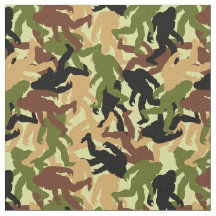 Camouflage Bigfoot Sasquatch Camouflage Muster