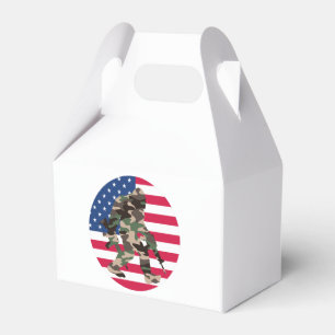 Camouflage Bigfoot Sasquatch Geschenkschachtel