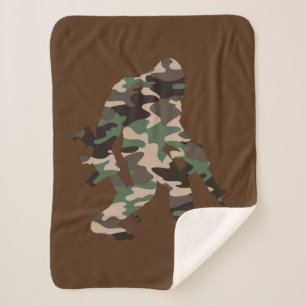 Camouflage Bigfoot Sasquatch Sherpadecke