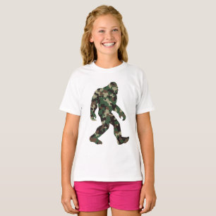 Camouflage Bigfoot Sasquatch T-Shirt