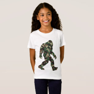 Camouflage Bigfoot Sasquatch T-Shirt
