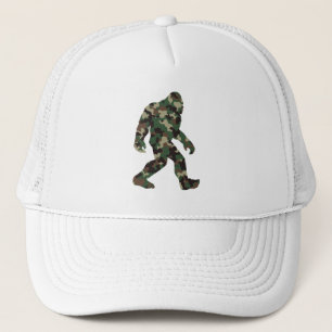 Camouflage Bigfoot Sasquatch Truckerkappe