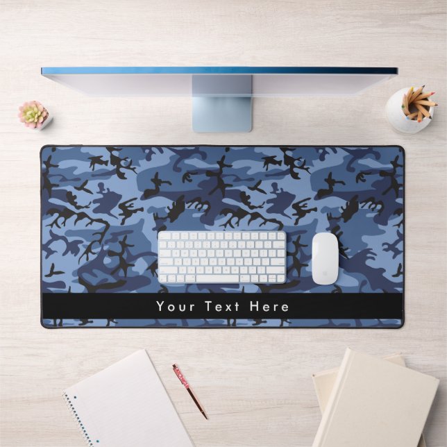 Camouflage bleu marine, Militaire, Armée (Bureau 1)