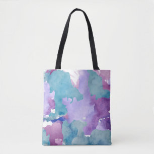 Camouflage Blue Abstrakt Tasche
