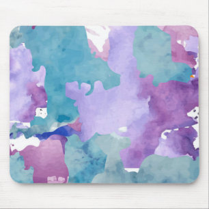 Camouflage Blue Mousepad