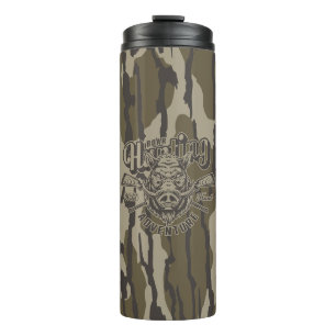 Camouflage Boar Jagd Wildschweine Thermosbecher