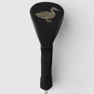 Camouflage Bottomland Wasservögel Ente Jagd Golf Headcover