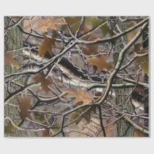 Camouflage Browns, Geschenkpapier, geruchtes Papie