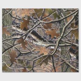 Camouflage Browns, Geschenkpapier, geruchtes Papie Geschenkpapier