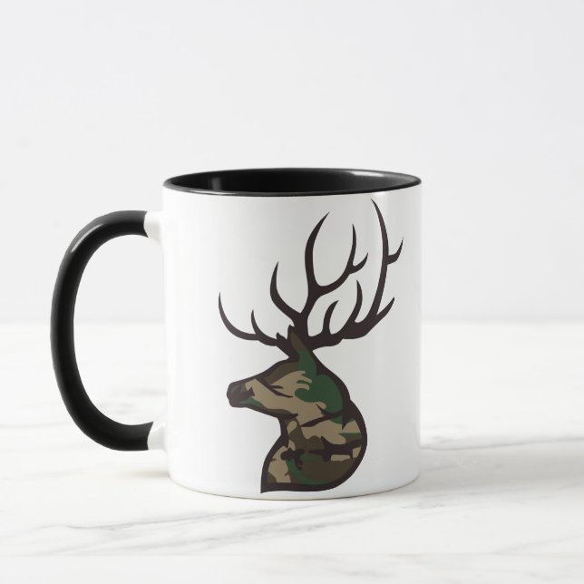 Camouflage Buck Tasse (Links)
