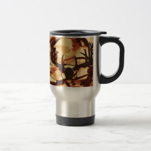 Camouflage Camouflage Antlers Stainless Steel Trav Reisebecher