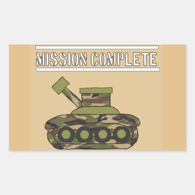 Camouflage Camouflage Army Party Flaschen Labels Rechteckiger Aufkleber (Vorderseite)