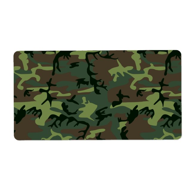 Camouflage Camouflage Grünbraunes Muster (Vorne)