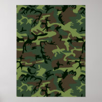 Camouflage Camouflage Grünbraunes Muster