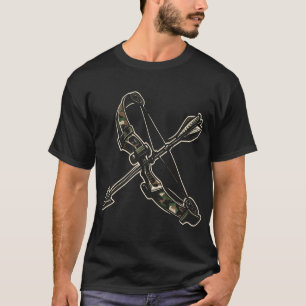 Camouflage Coquette Bow Duck Hunt Jagd Frauen T-Shirt