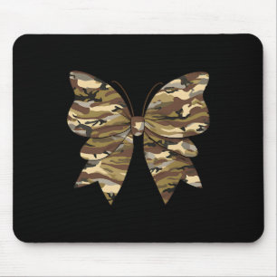Camouflage Coquette Bow Duck Jagd Frauen Niedlich  Mousepad