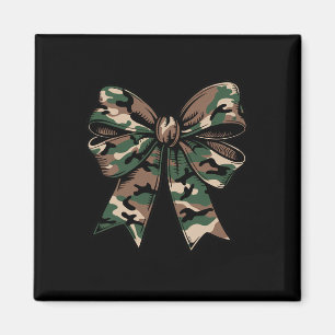 Camouflage Coquette Bow Duck Jagd Girls Girls Deer Magnet