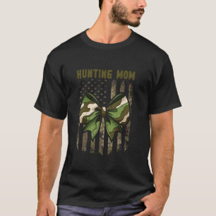 Camouflage Coquette Bow Hunt USA Flag Mallard Duck T-Shirt