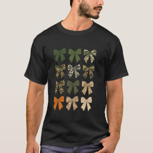 Camouflage Coquette Bow Jagd Camouflage Alte Camou T-Shirt