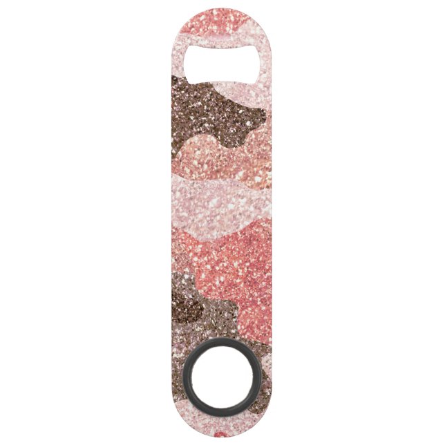 Camouflage de la Parties scintillant Rose Gold Cam (Dos)