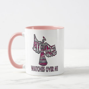 Camouflage de rose de tasse d'ange
