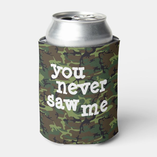 Camouflage dein Bier! Dosenkühler (Kanne Vorderseite)