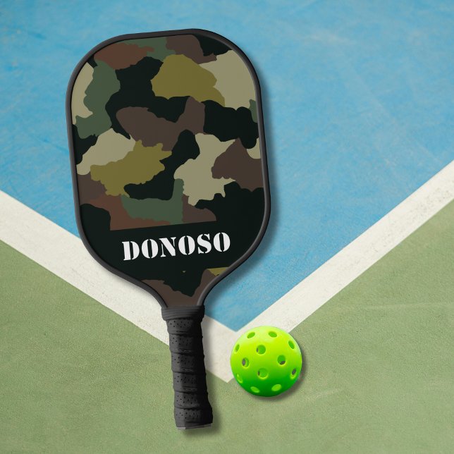 Camouflage der benutzerdefinierten ErdTonwerte | G Pickleball Schläger (Von Creator hochgeladen)