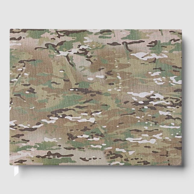 Camouflage der Braunen Jagd Gästebuch (Vorderseite)