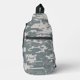 Camouflage der digitalen Natur Crossbody Bag