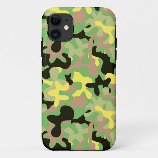 Camouflage der Frühjahrssignatur Case-Mate iPhone Hülle (Rückseite)