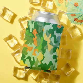 Camouflage der hellen Farbe Dosenkühler