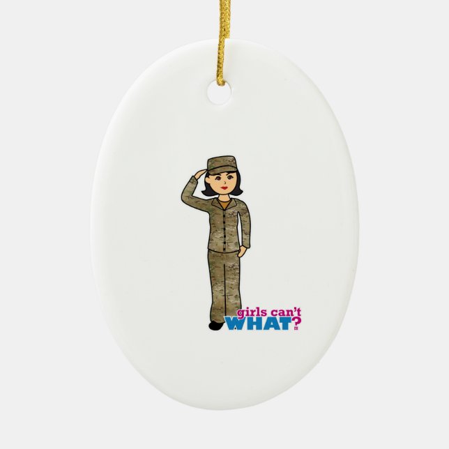 Camouflage der Luftwaffe Keramik Ornament (Vorne)