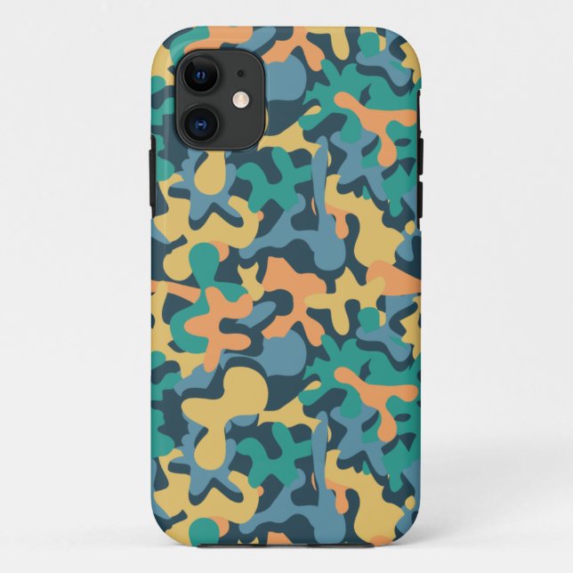 Camouflage der Rainbow-Signatur Case-Mate iPhone Hülle (Rückseite)