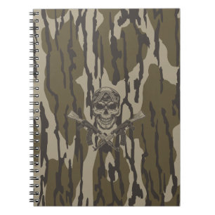 Camouflage des Bottomlandes Vintag Classic Rifle a Notizblock