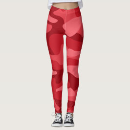 Camouflage des Kaiserlichen Roten Monokolars Leggings