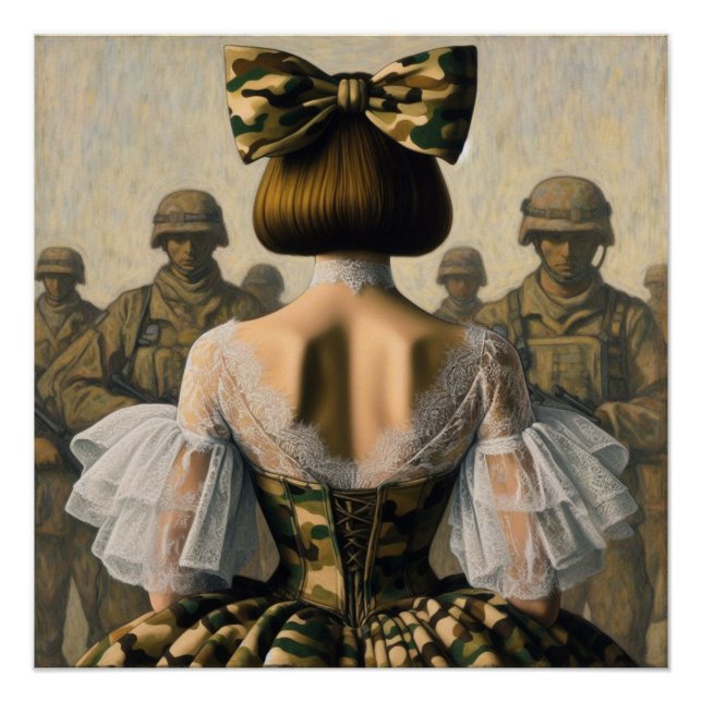 Camouflage Duchess Poster (Vorderseite)