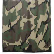 Camouflage, Duschvorhang