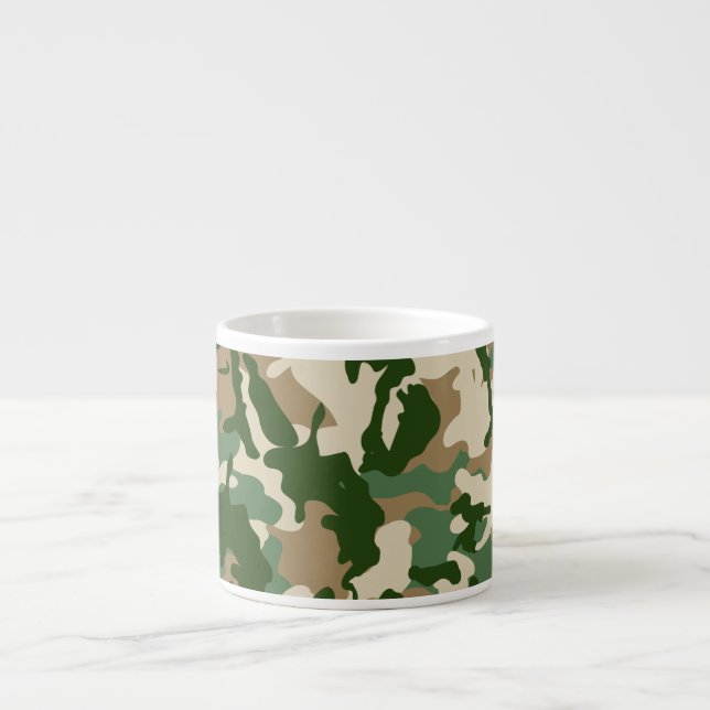 Camouflage Espressotasse (Vorderseite)