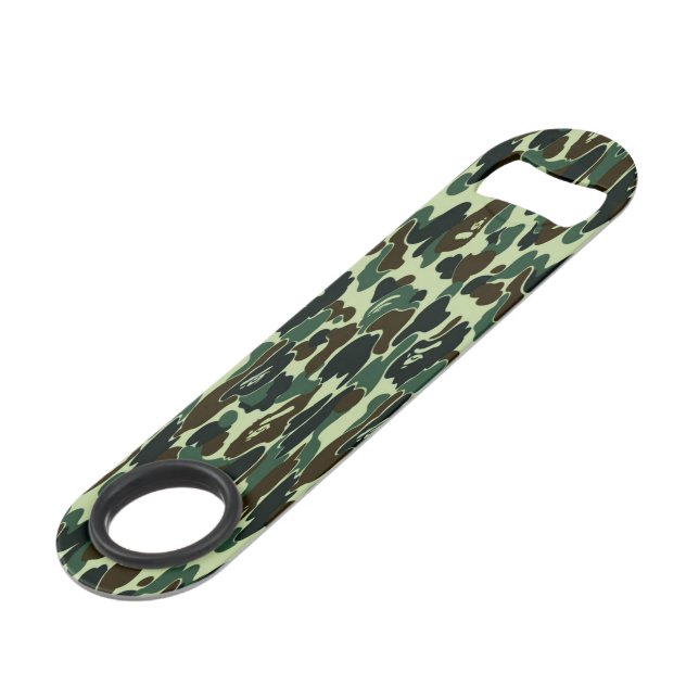 Camouflage Flasche Opener Speed Flaschenöffner (Vorderseite Schrägansicht)