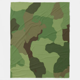 camouflage fleecedecke