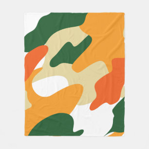 camouflage fleecedecke
