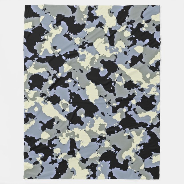 CAMOUFLAGE FLEECEDECKE (Vorderseite)